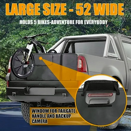 PICK-UP PAD PORTA 5 BICICLETAS PARA CAMIONETAS - 3