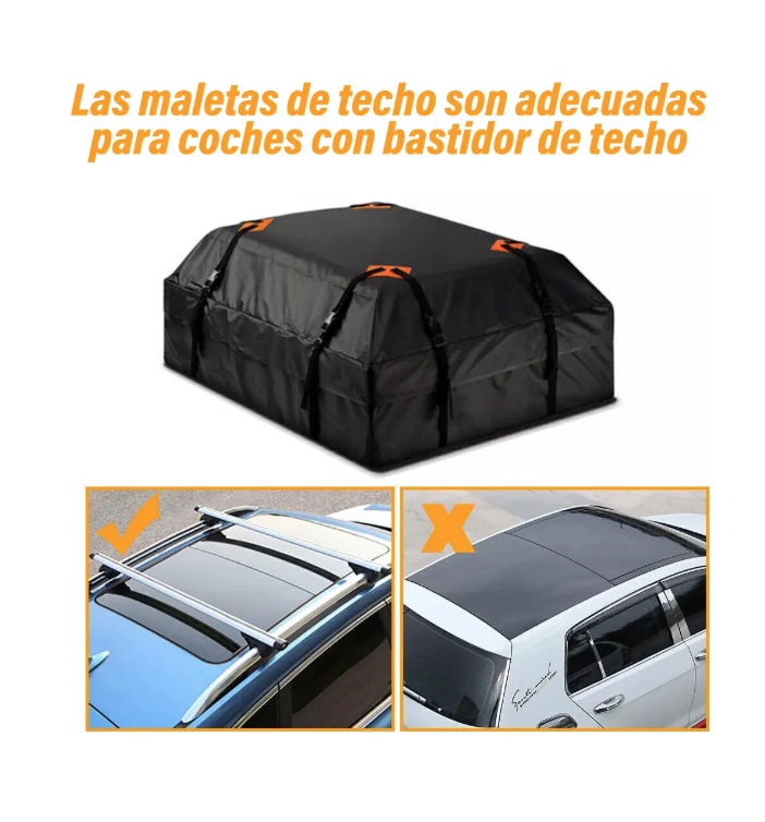 Bolsa De Portaequipaje Impermeable Para Techo De Automóvil - 4