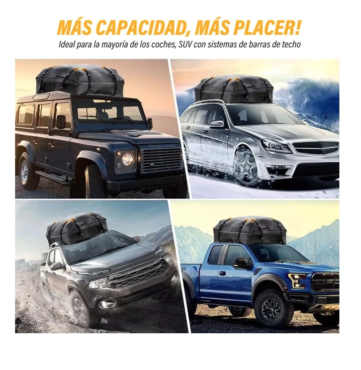 Bolsa De Portaequipaje Impermeable Para Techo De Automóvil - 6