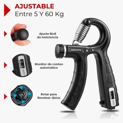 SET HAND GRIP EJERCITADOR MANOS Y ANTEBRAZO - 2