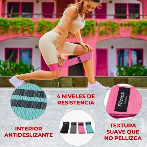 BANDAS RESISTENCIA ELASTICAS SET X4 - 2