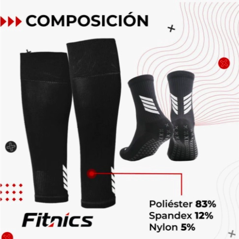 MEDIAS FUTBOL ANTIDESLIZANTE SET 2 - 4
