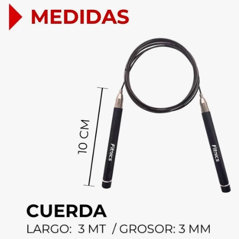 CUERDA SALTAR DE VELOCIDAD - 6