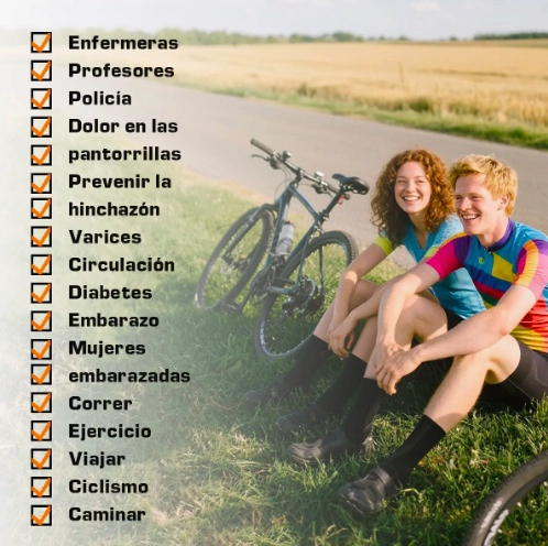 PACK 4 MEDIAS CALCETINES FIBRA DE COBRE - 4