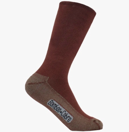 CALCETIN DIABE TICO COBRE BAMBU 6 PARES (35-39) - 2