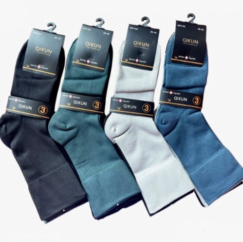 12 PARES CALCETIN HOMBRE LARGA DIABE TICO - 1