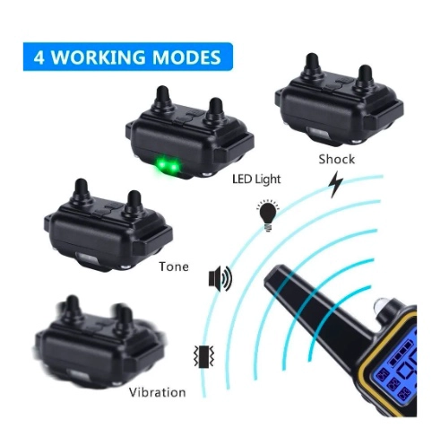 COLLAR DE CHOQUE ELE CTRICO PARA PERRO - 4