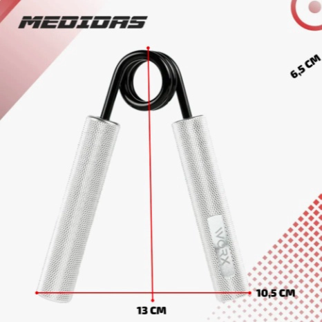 HAND GRIP SET EJERCITADORES DE MANOS SET DE 4 - 6