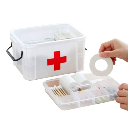 X2 CAJA ORGANIZADORA BOTIQUIN PRIMERO AUXILIOS - 5