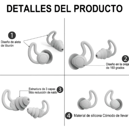 REDUCCION DE RUIDO REUTILIZABLES - 5