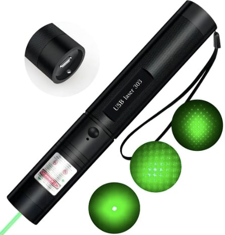 PUNTERO LASER VERDE DE ALTA POTENCIA - 2