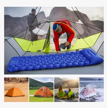 COLCHONETA INFLABLE PLEGABLE PARA ACAMPADA - 5