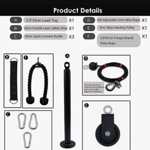 HOME TRICEPS PULLEY SET - 3