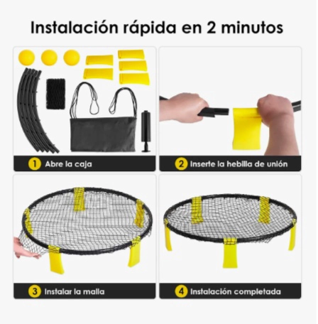 JUEGO DE PELOTA SPIKEBALL - 2