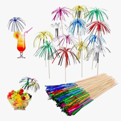PALILLOS ENTRETENIDOS PARA COCTELES Y TRAGOS. FIESTAS. - 1
