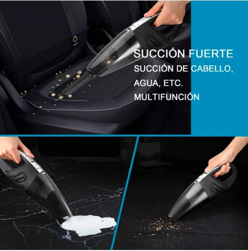 ASPIRADORAS COCHE ASPIRADORAS PORTATILES INALAMBRICAS MANO - 4