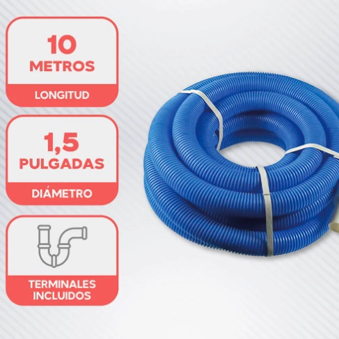 MANGUERA PARA PISCINA 10M LIMPIAFONDOS - 2