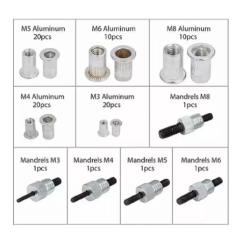 KIT REMACHADORA TUERCA 86 M3 A M8 - 3