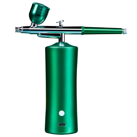KIT DE AEROGRAFO PROFESIONAL RECARGABLE INALAMBRICO - 1
