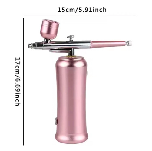 KIT DE AEROGRAFO PROFESIONAL RECARGABLE INALAMBRICO - 3