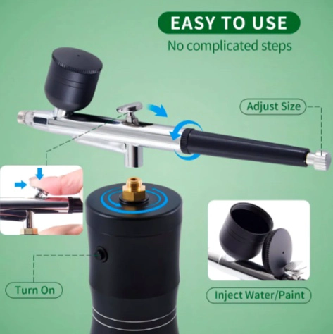 AEROGRAFO MULTIUSOS COMPRESOR AIRBRUSH - 2