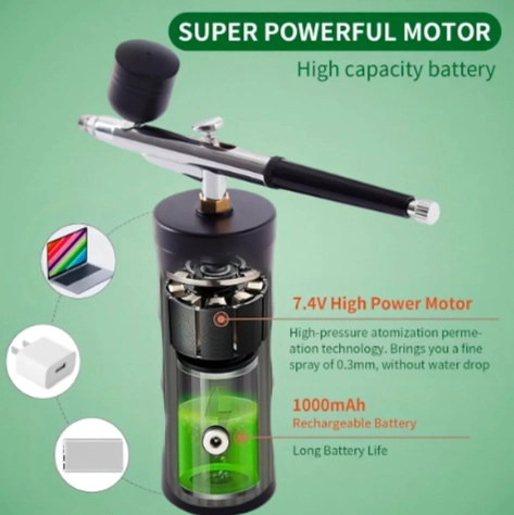 AEROGRAFO MULTIUSOS COMPRESOR AIRBRUSH - 3