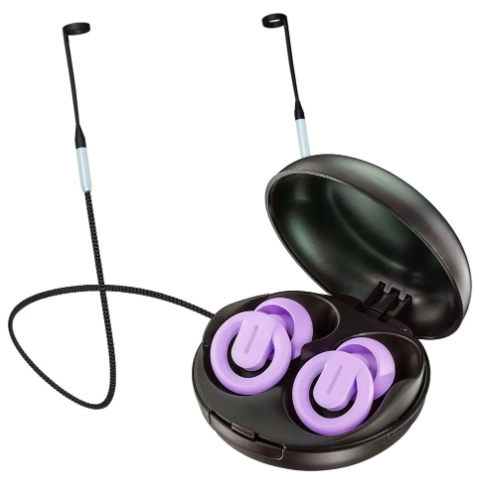 PROTECTOR AUDITIVO AUDIO SHIELDS PLUS VIOLETA - 1