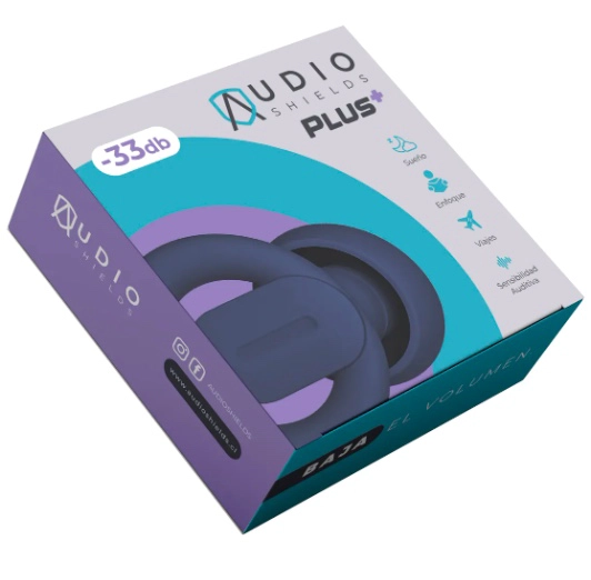 PROTECTOR AUDITIVO AUDIO SHIELDS PLUS NEGRO - 2