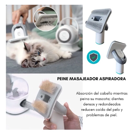 ASPIRADORA CORTA PELO PROFESIONAL PARA MASCOTA - 4