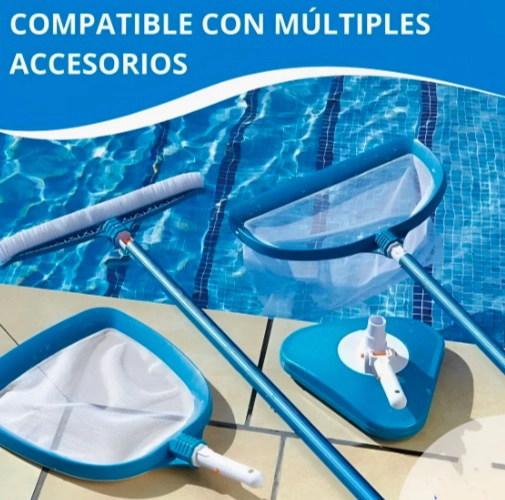 MANGO EXTENSIBLE PARA LIMPIEZA A PISCINAS - 3