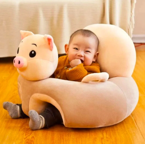 COJIN ASIENTO DE SEGURIDAD APOYO SOFA PARA SENTAR BEBE - 3