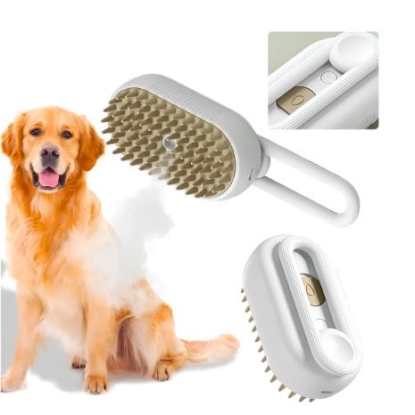 PACK 2 CEPILLO AUTOMATICO A VAPOR PERROS BLANCO - 3