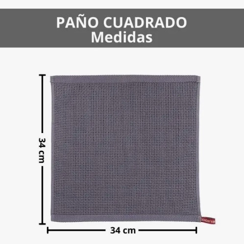 PAÑO DE COCINA ALGODON PACK 6 - 3