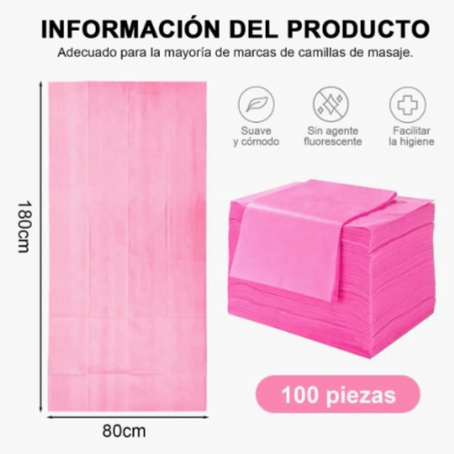 SABANAS DESECHABLES IMPERMEABLE PARA CAMILLA - 2