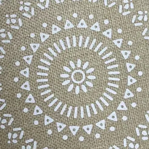 SET DE 6 INDIVIDUALES REDONDOS BEIGE - 3
