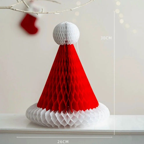 PACK X6 GUIRNALDA DE PAPEL ARBOL DE NAVIDAD - 2