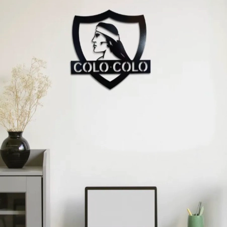 CUADRO DECORATIVO INSIGNIA ESCUDO FUTBOL 40CM - 2