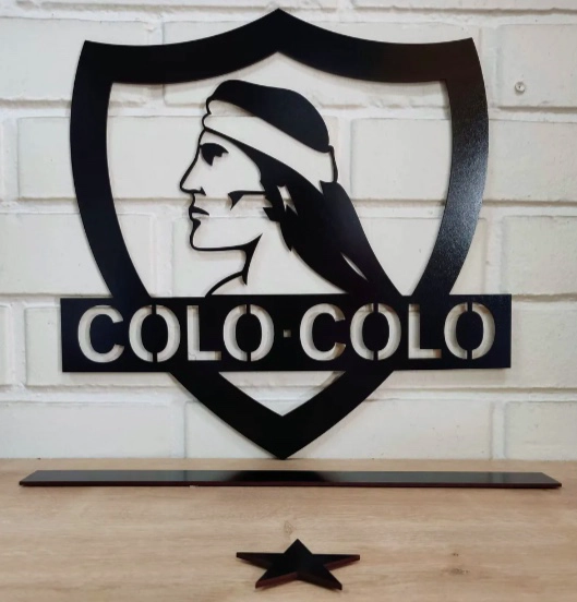 CUADRO DECORATIVO INSIGNIA ESCUDO FUTBOL 40CM - 3