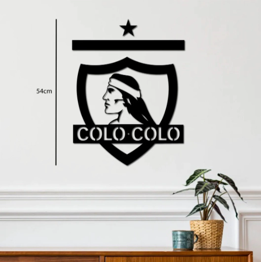 CUADRO DECORATIVO INSIGNIA ESCUDO FUTBOL 40CM - 4