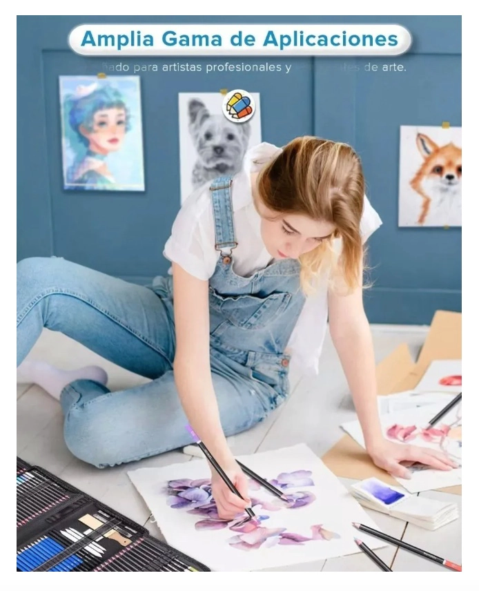 KIT DE LAPICES DE DIBUJO - 6