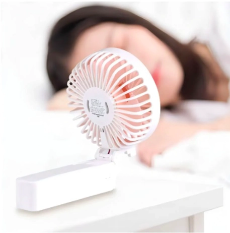 VENTILADOR DE MANO ESCRITORIO RECARGABLE - 4