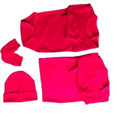 PACK AJUAR BEBE  100% ALGODON (0-3 MESES) - 2