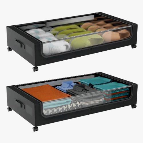 ALMACENAMIENTO DEBAJO DE LA CAMA CON RUEDAS - 2