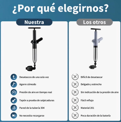 DESATASCADOR DE TUBERIAS CON MANOMETRO - 5