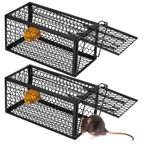 PAQUETE 2 TRAMPAS PARA RATAS HUMANITARIAS - 1