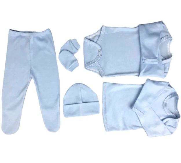 PACK AJUAR BEBE  100% ALGODON (0-3 MESES) - 3