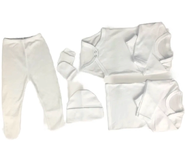 PACK AJUAR BEBE  100% ALGODON (0-3 MESES) - 4
