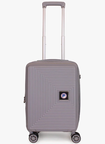 MALETA CABINA CON RUEDAS EXTRAIBLES GRIS - 1