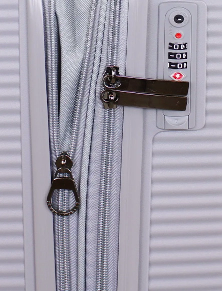 MALETA CABINA CON RUEDAS EXTRAIBLES GRIS - 5