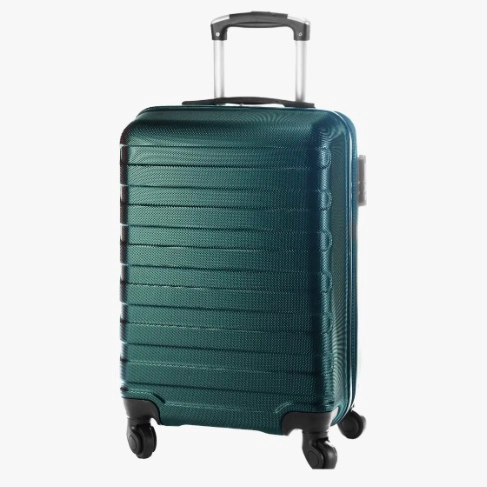 MALETA VIAJE PEQUEÑA EQUIPAJE CABINA VERDE OSCURO - 1